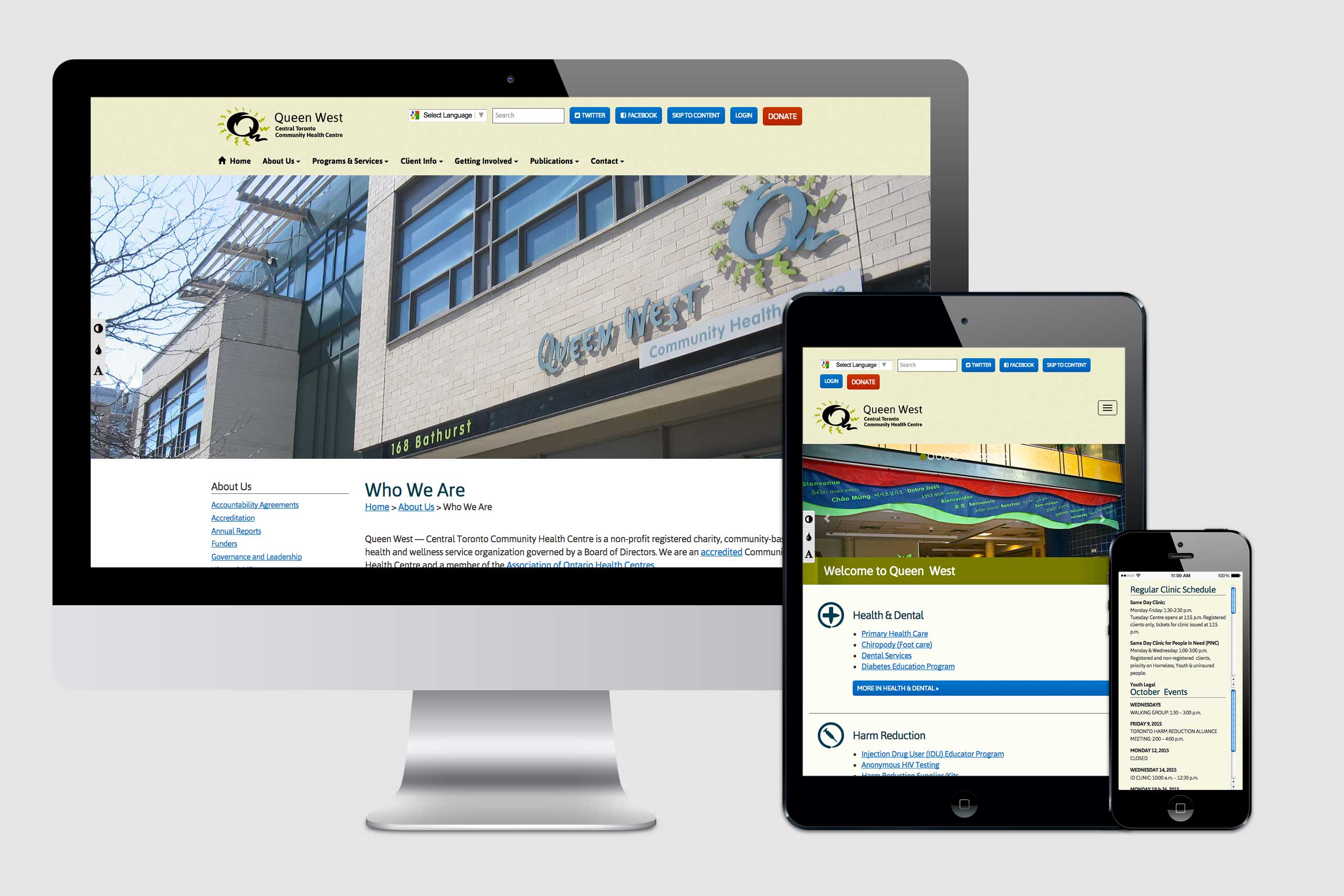 Queen West Central Toronto Community Health Centre (CTCHC)