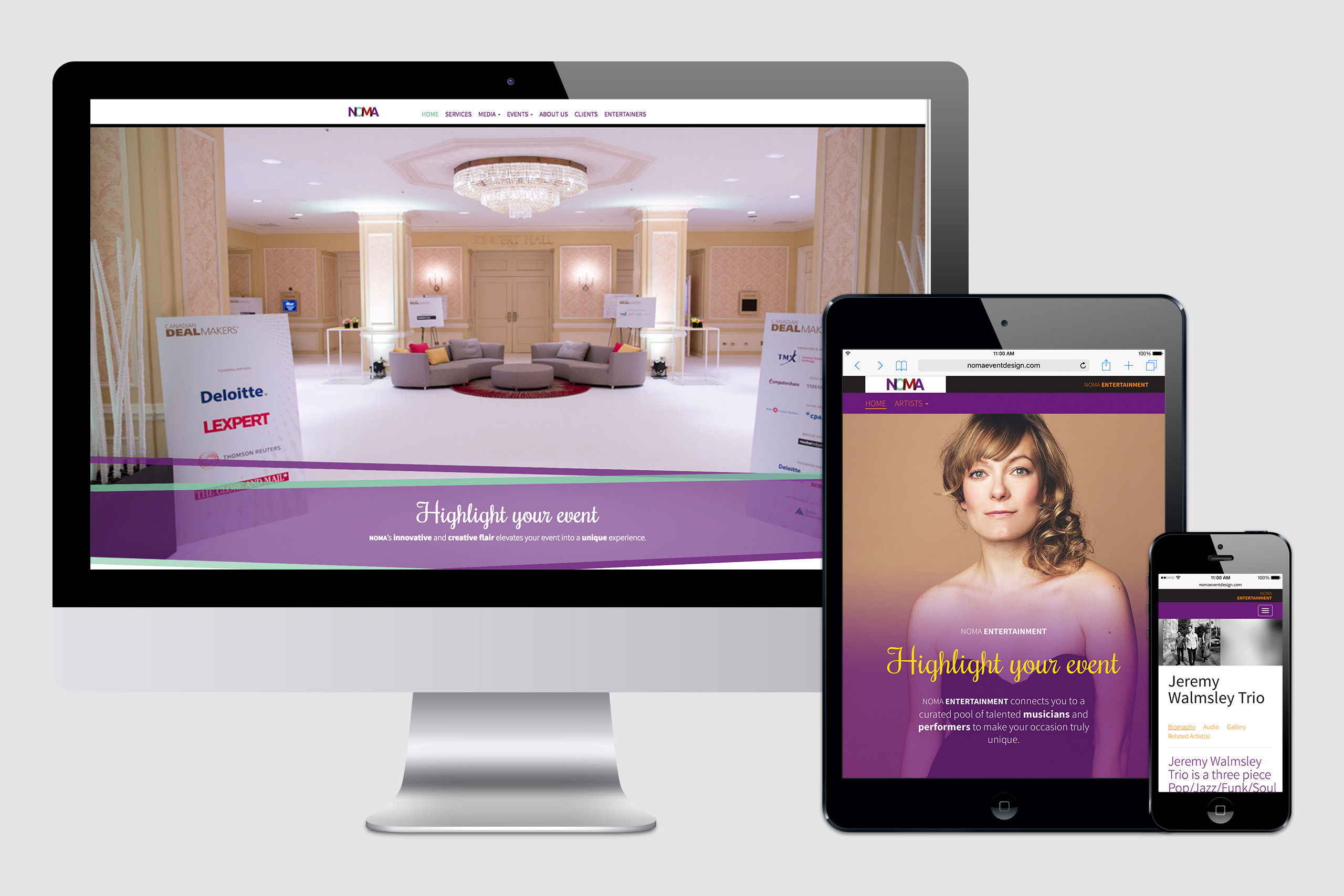 NOMA Event Design